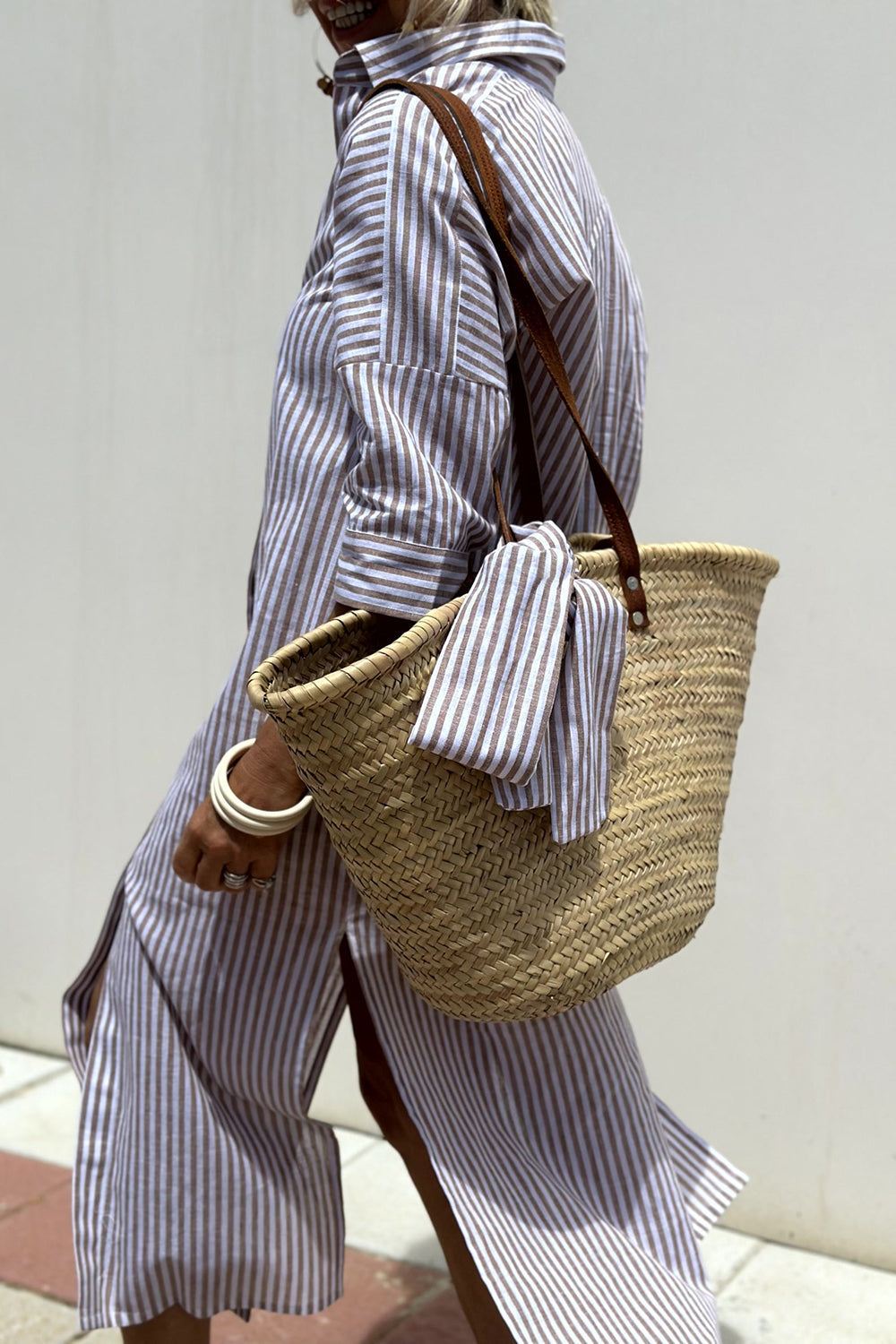 Noan | Robe Rayée Classique