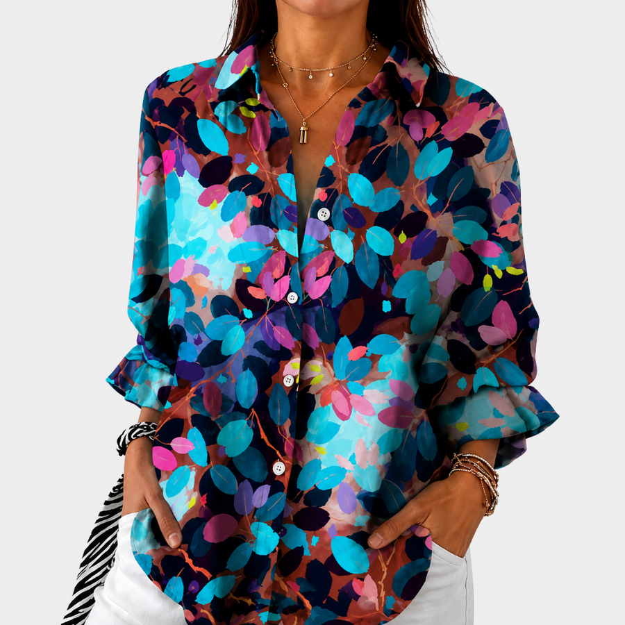 Blouse Énoncé Jardin Crépusculaire