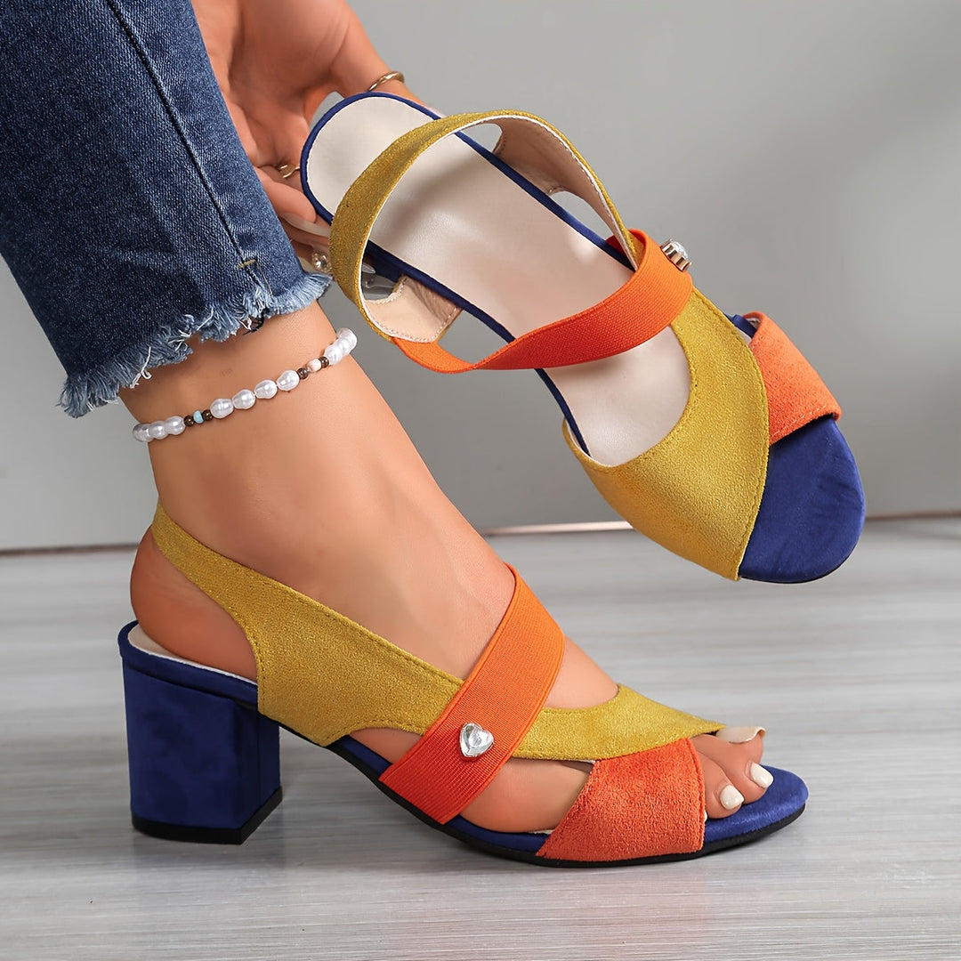 Lucia™ | Talons Blocs Orthopédiques de Confort