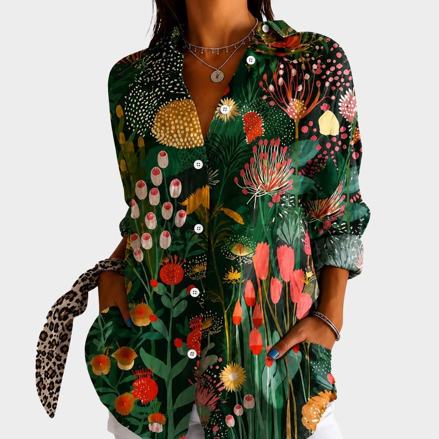 Blouse Déclaration Jardin de Minuit