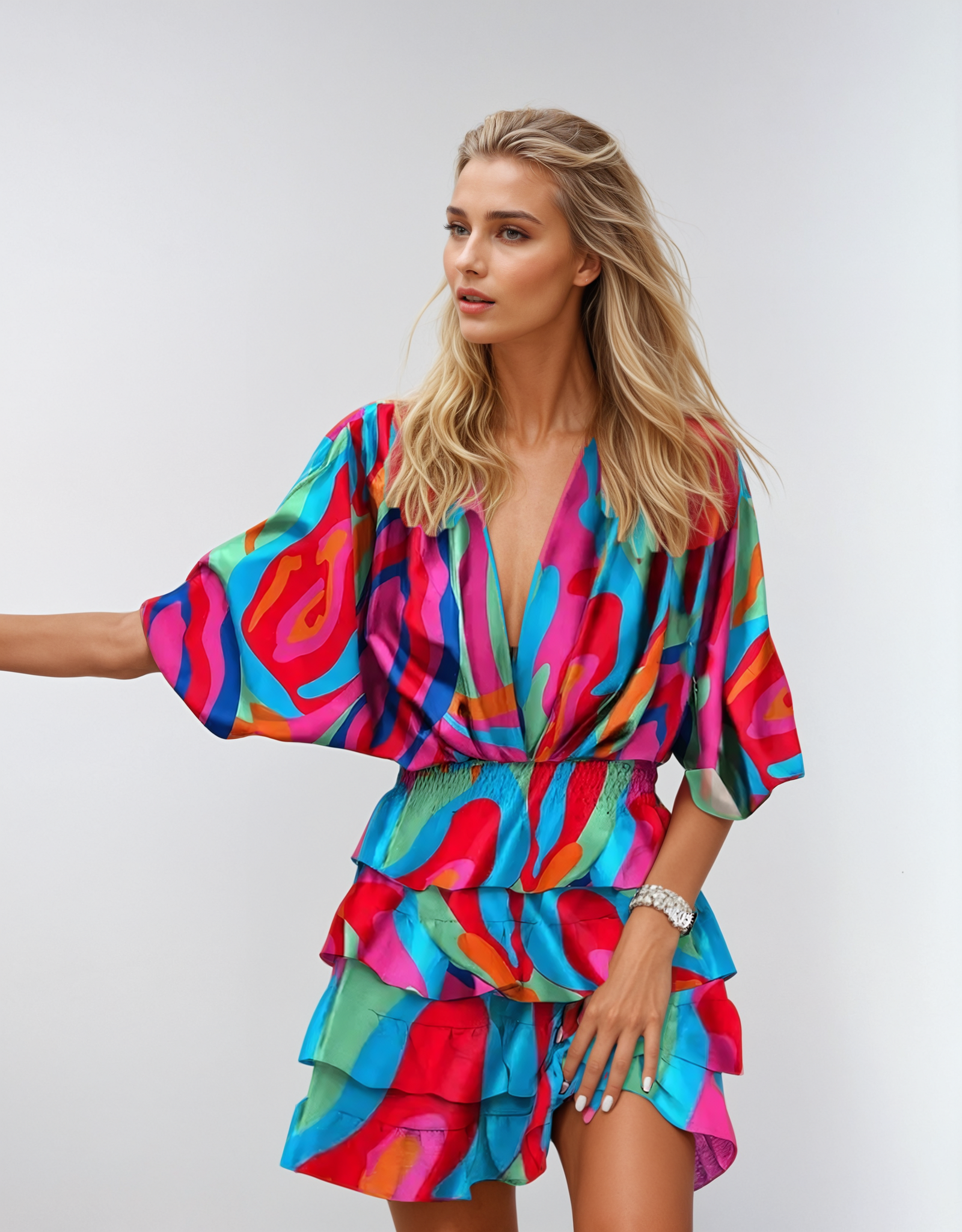 Zachi™ | Robe Midi Florale
