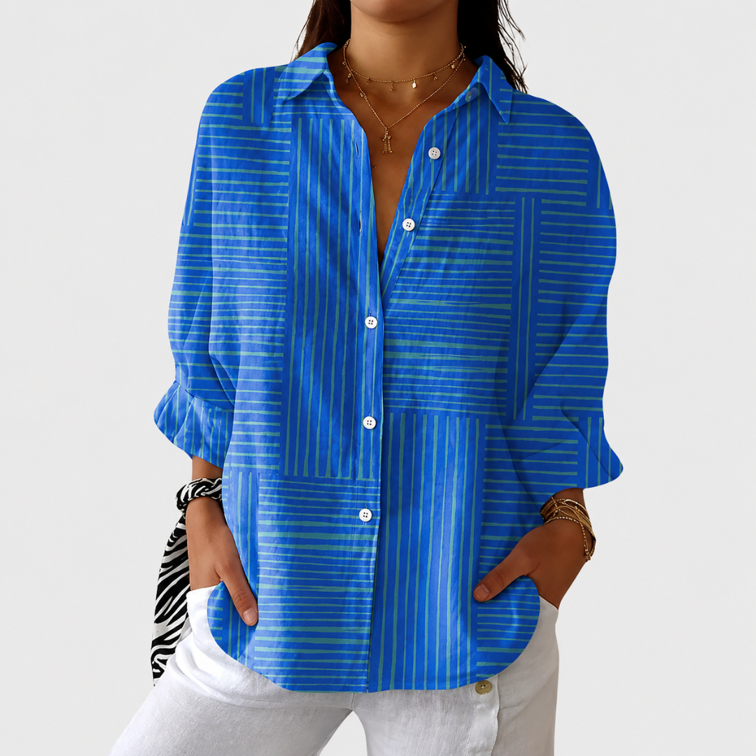 Blouse Imprimée et Colorée