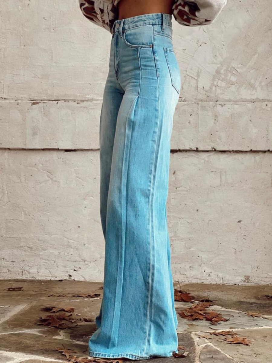 Lucia - Pantalon Large Élégant