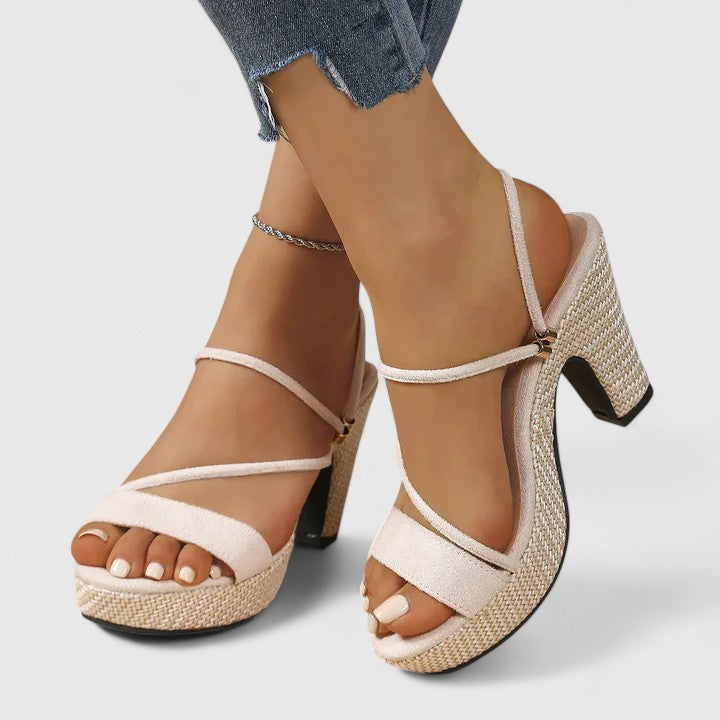 Talons en Cuir Véritable Sophistiqués Luxe