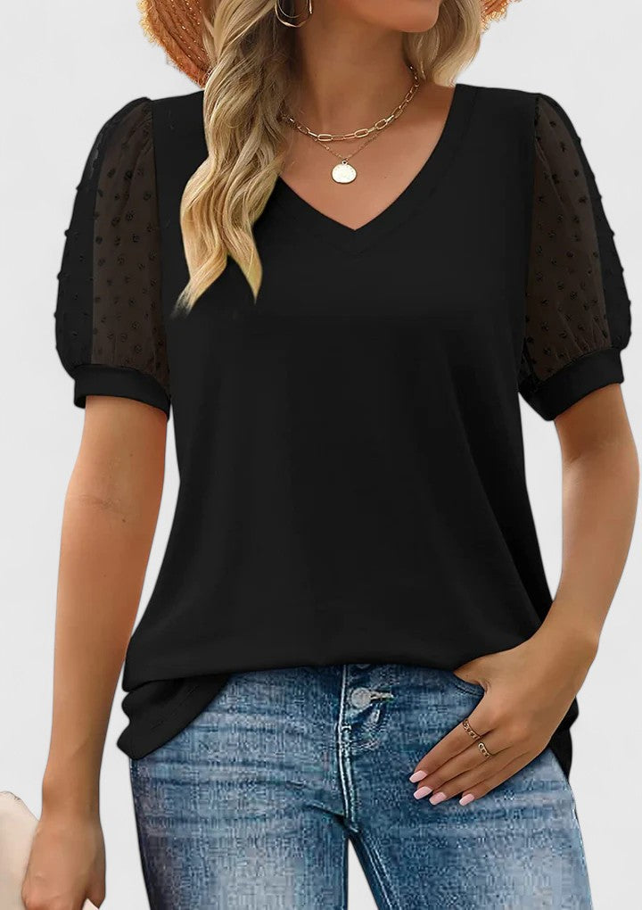 Colette | Haut V-Neck Confortable