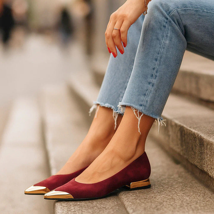 FLATS AVELINE OR POINTÉ