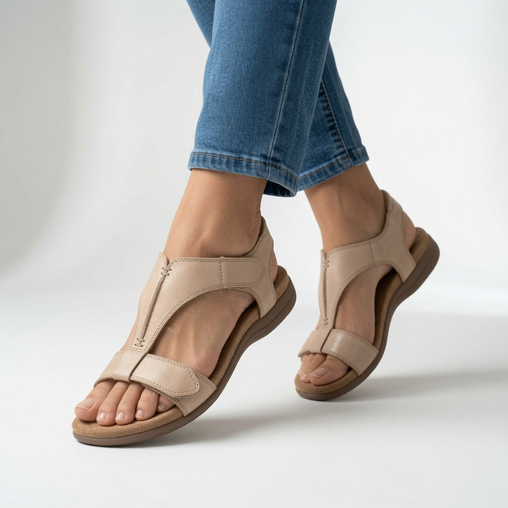 Auréssine | Sandales Confortables à Brides Ajustables