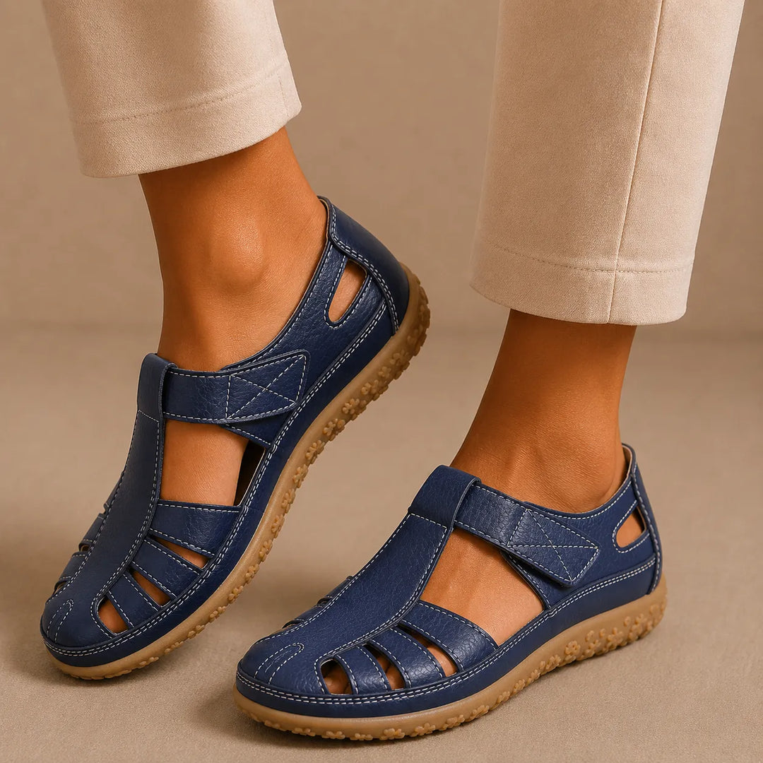 Bella | Sandales Fermées à Brides Ajustables