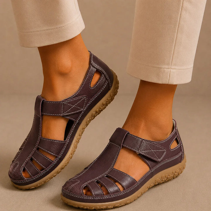 Bella | Sandales Fermées à Brides Ajustables
