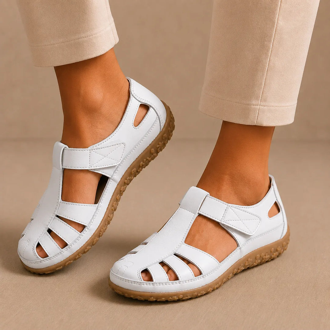 Bella | Sandales Fermées à Brides Ajustables