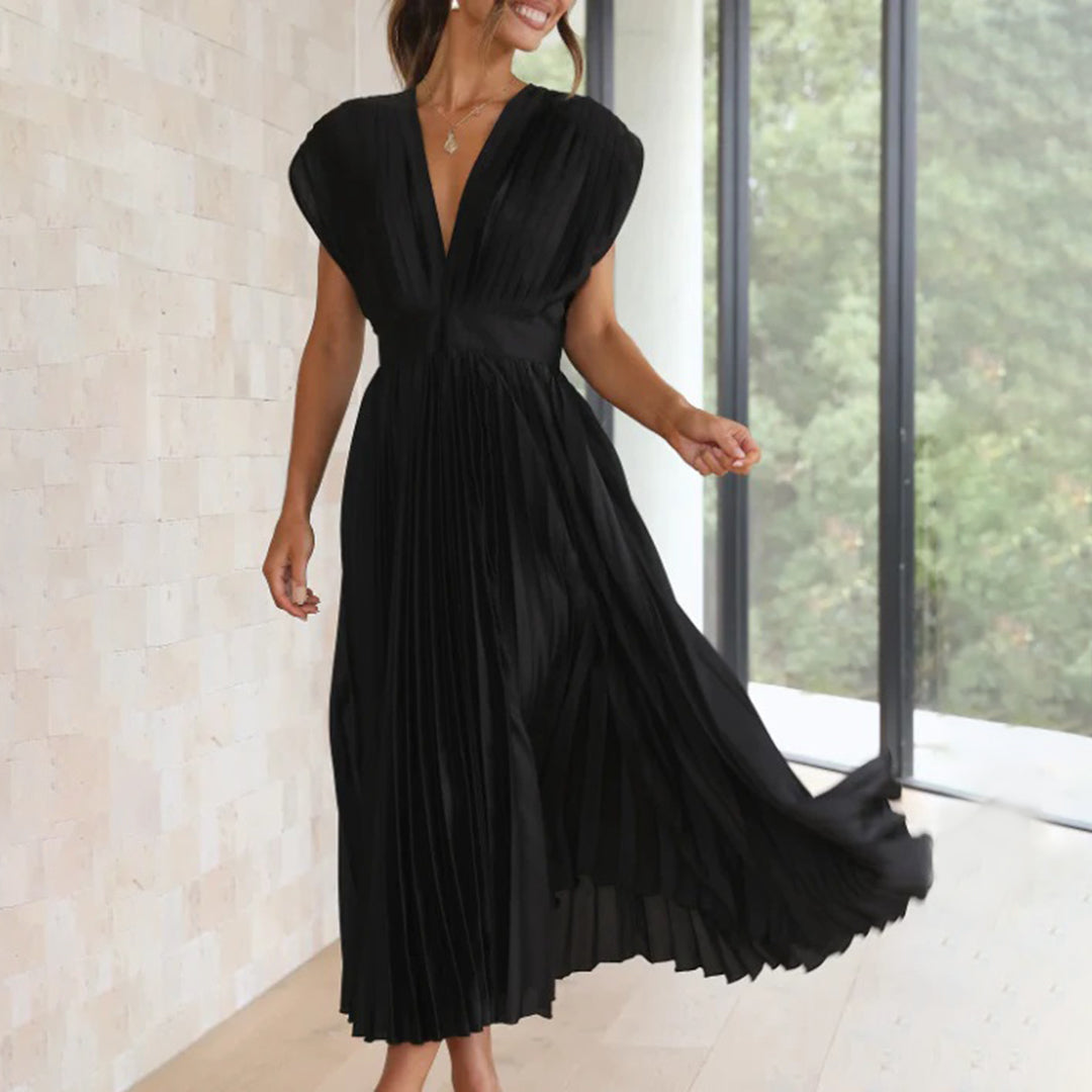 Marni™ | Robe Midi Plissée Intemporelle
