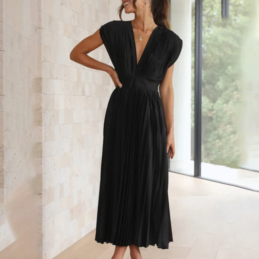 Marni™ | Robe Midi Plissée Intemporelle