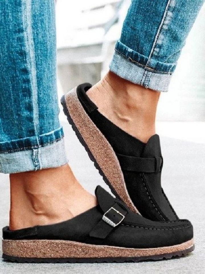 Léna | Mocassins Minimalistes à Boucle