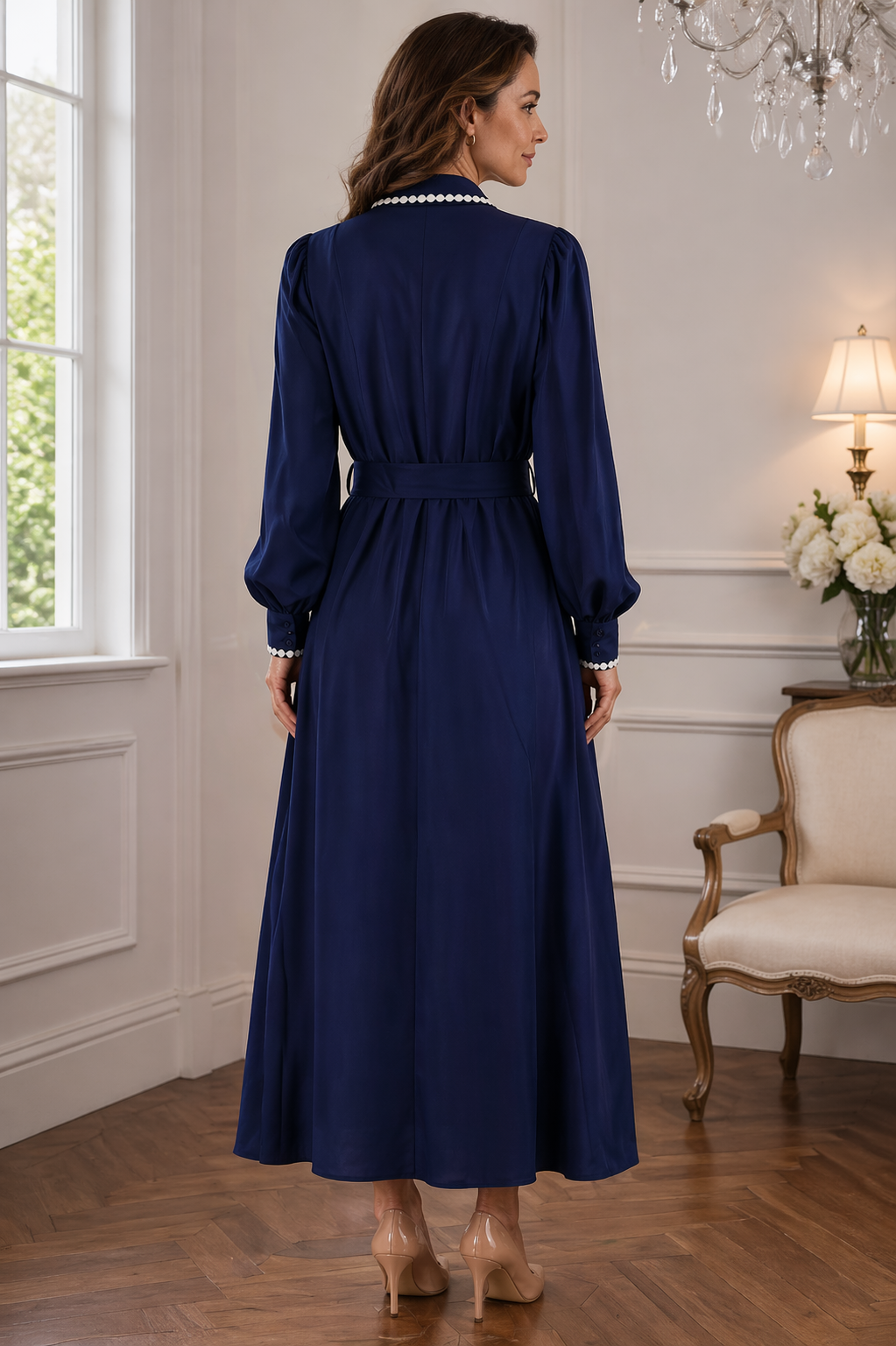 ALEXIA | Robe avec Taille Élégante