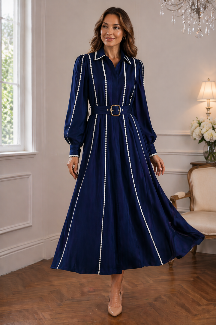 ALEXIA | Robe avec Taille Élégante