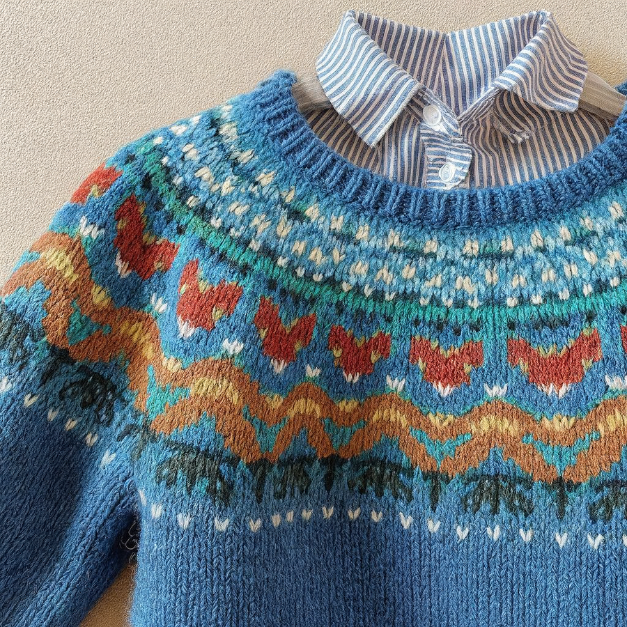 Kaylee™ | Pull en Tricot Vintage Classique