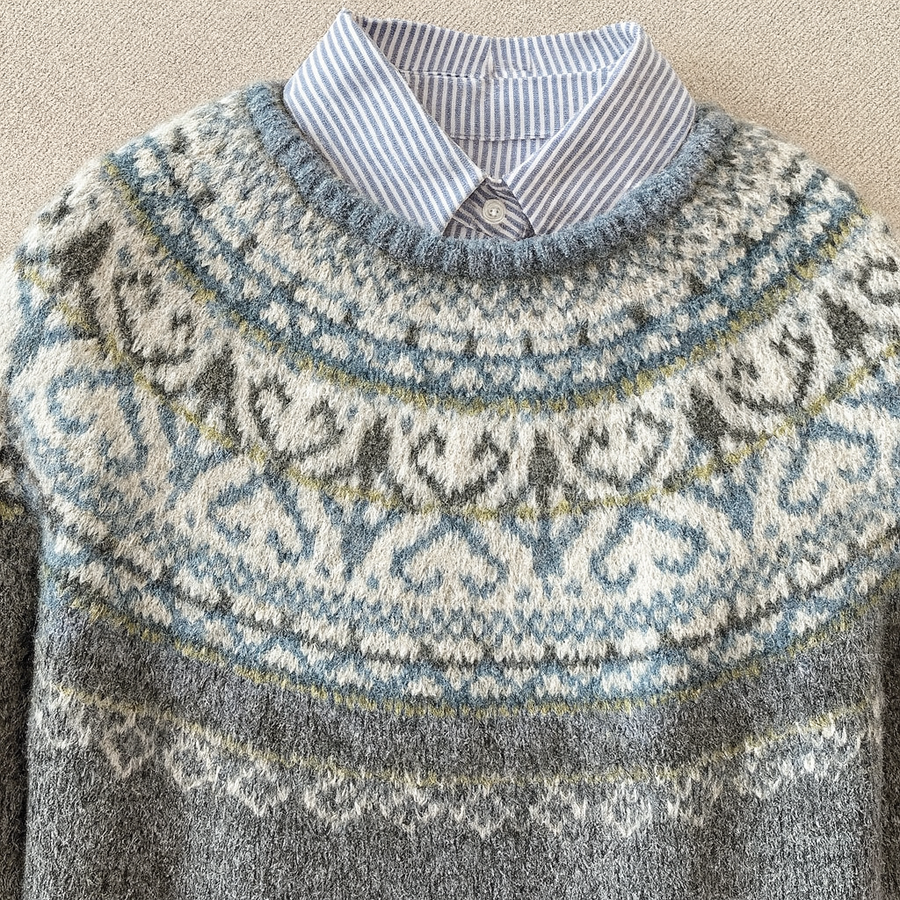 Cheryl™ | Pull Vintage Chic en Tricot