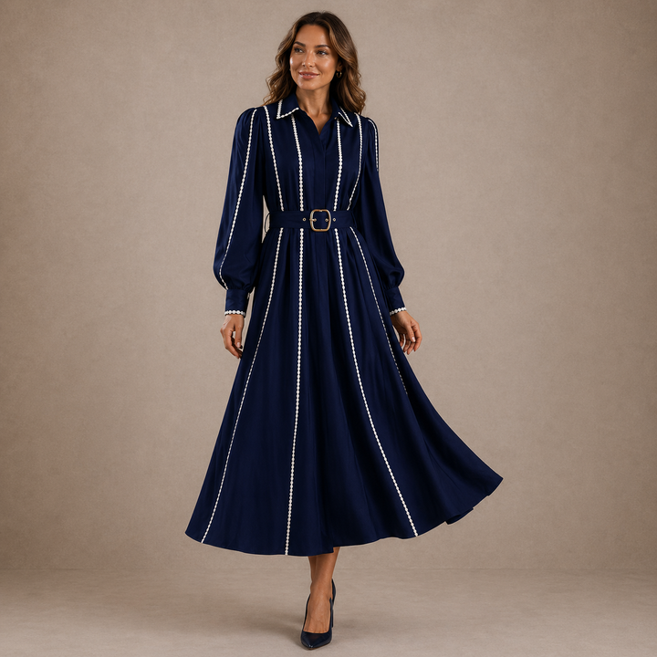 ALEXIA | Robe avec Taille Élégante