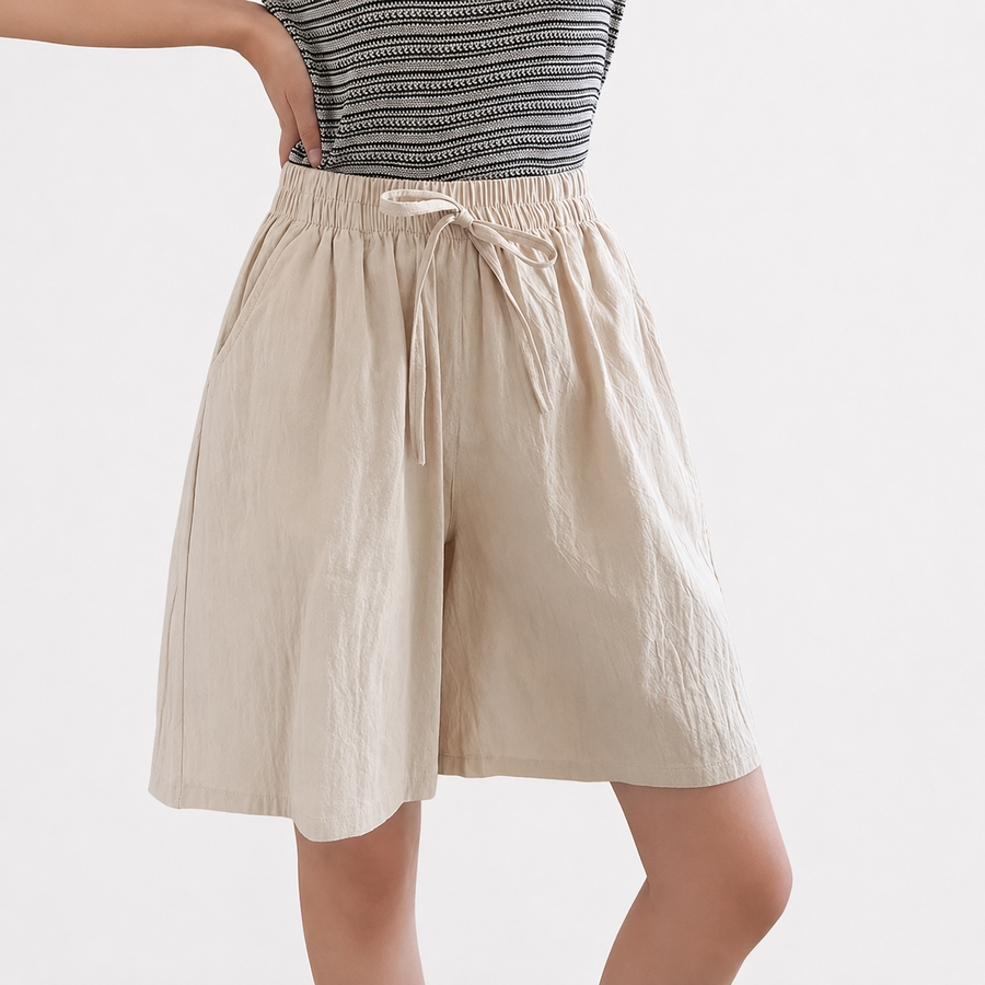 Linda - Pantalon d'été en lin large