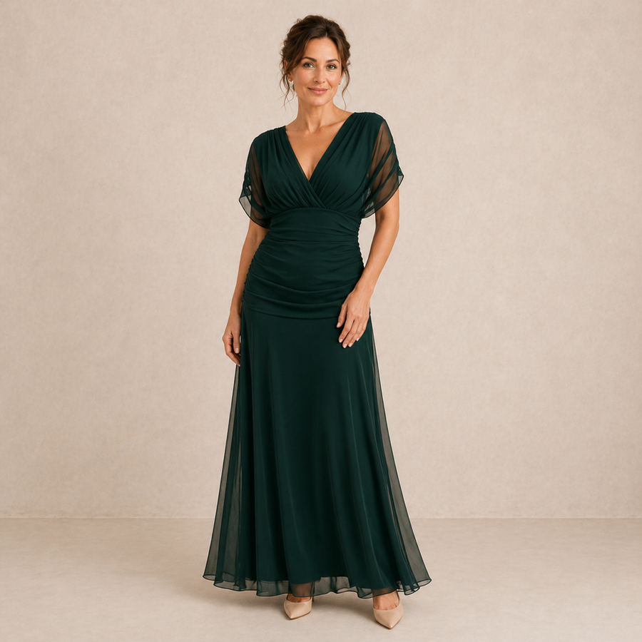 MARELLA | Robe maxi avec décolleté en V