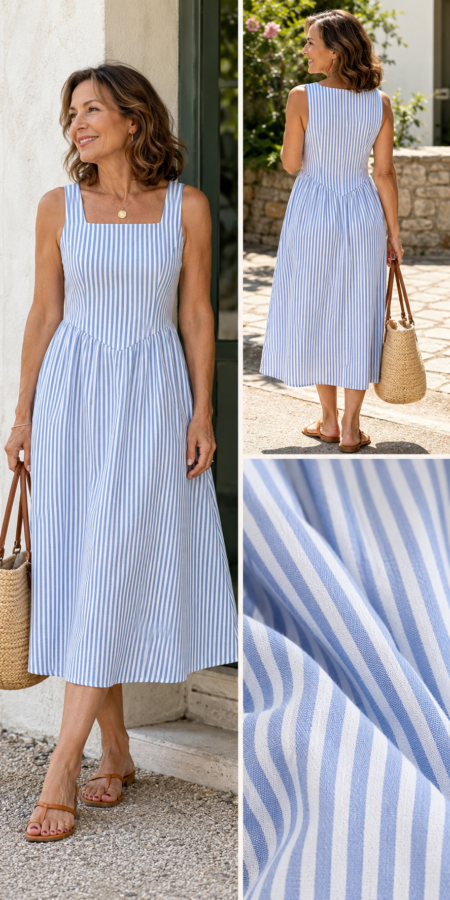Robe Midi Côte d'Azur