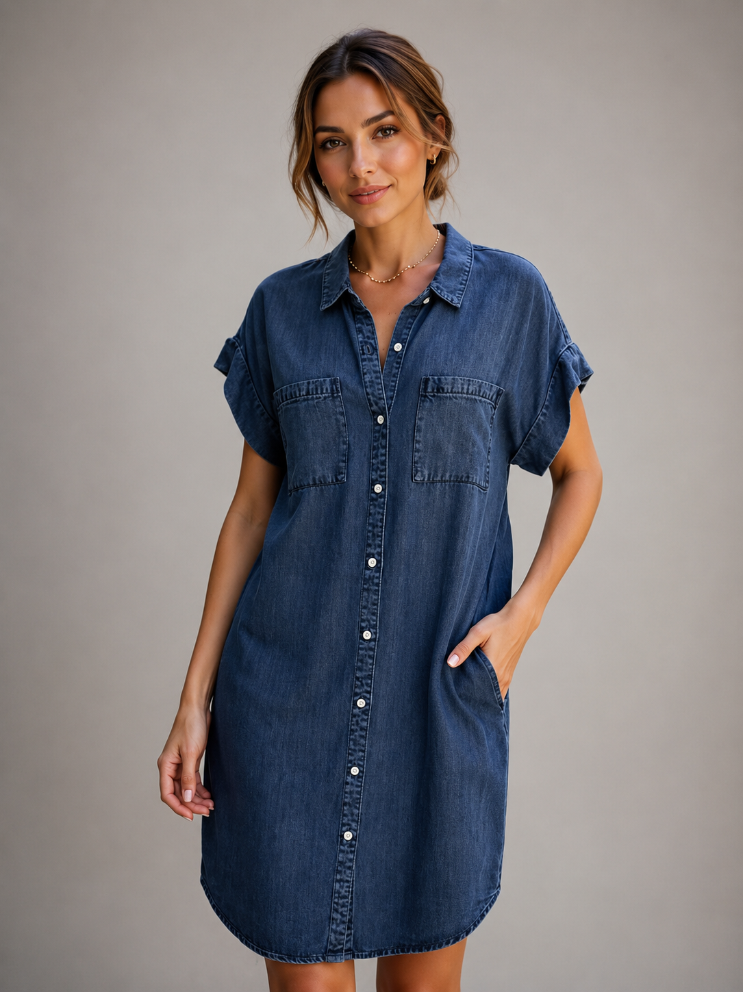 Robe d'Été en Denim Julia