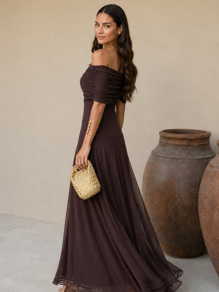 Lucille | Robe marron