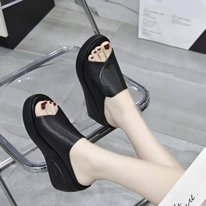 Eliza™ – Sandales Wedge Orthopédiques à Enfiler