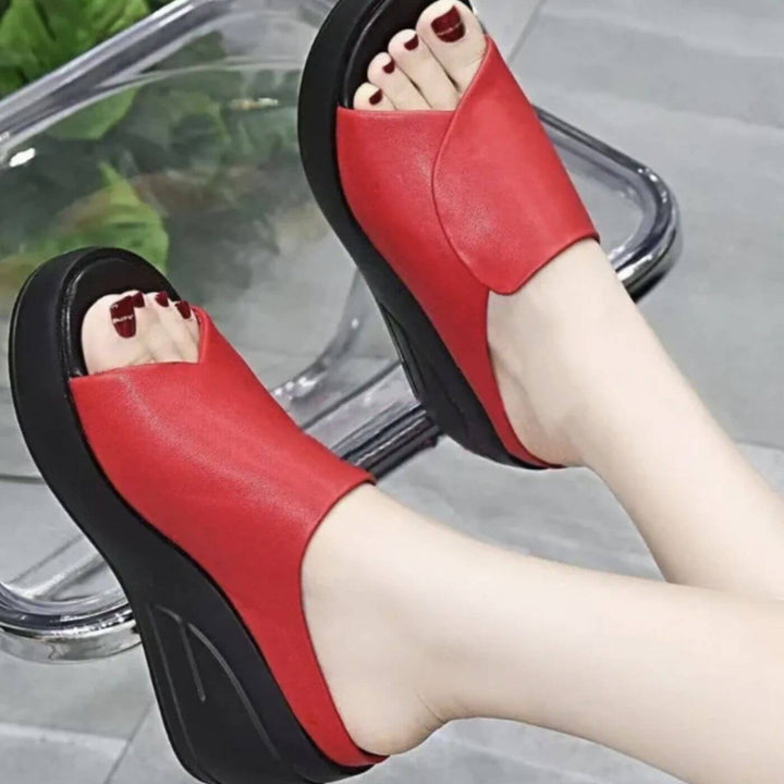 Eliza™ – Sandales Wedge Orthopédiques à Enfiler