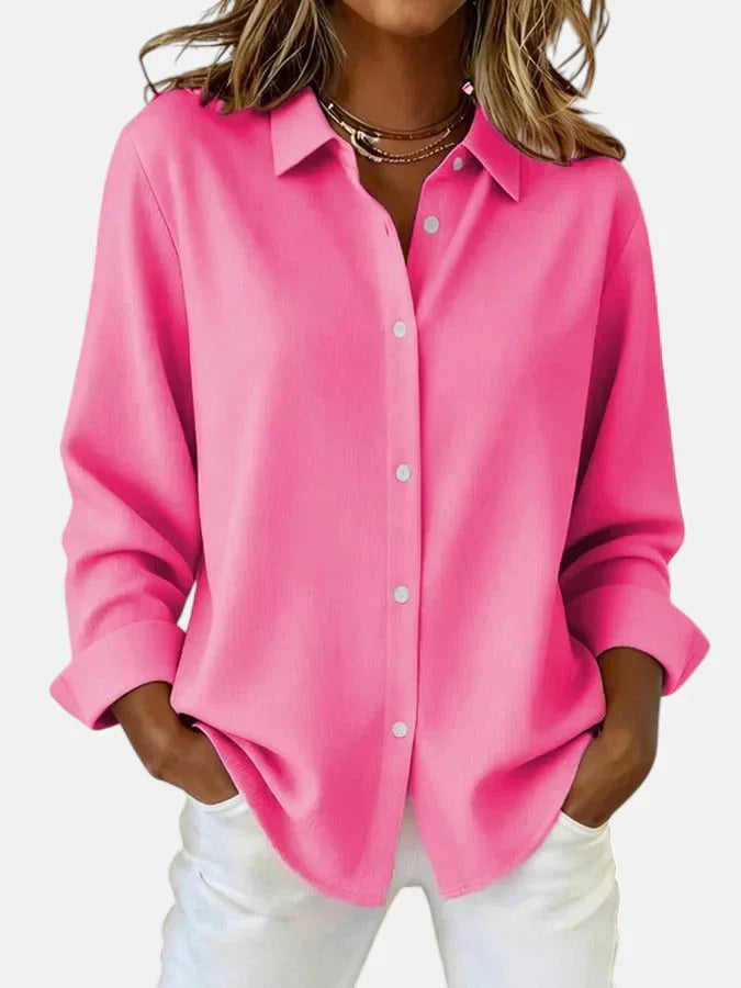 Melanie™ | Blouse élégante boutonnée
