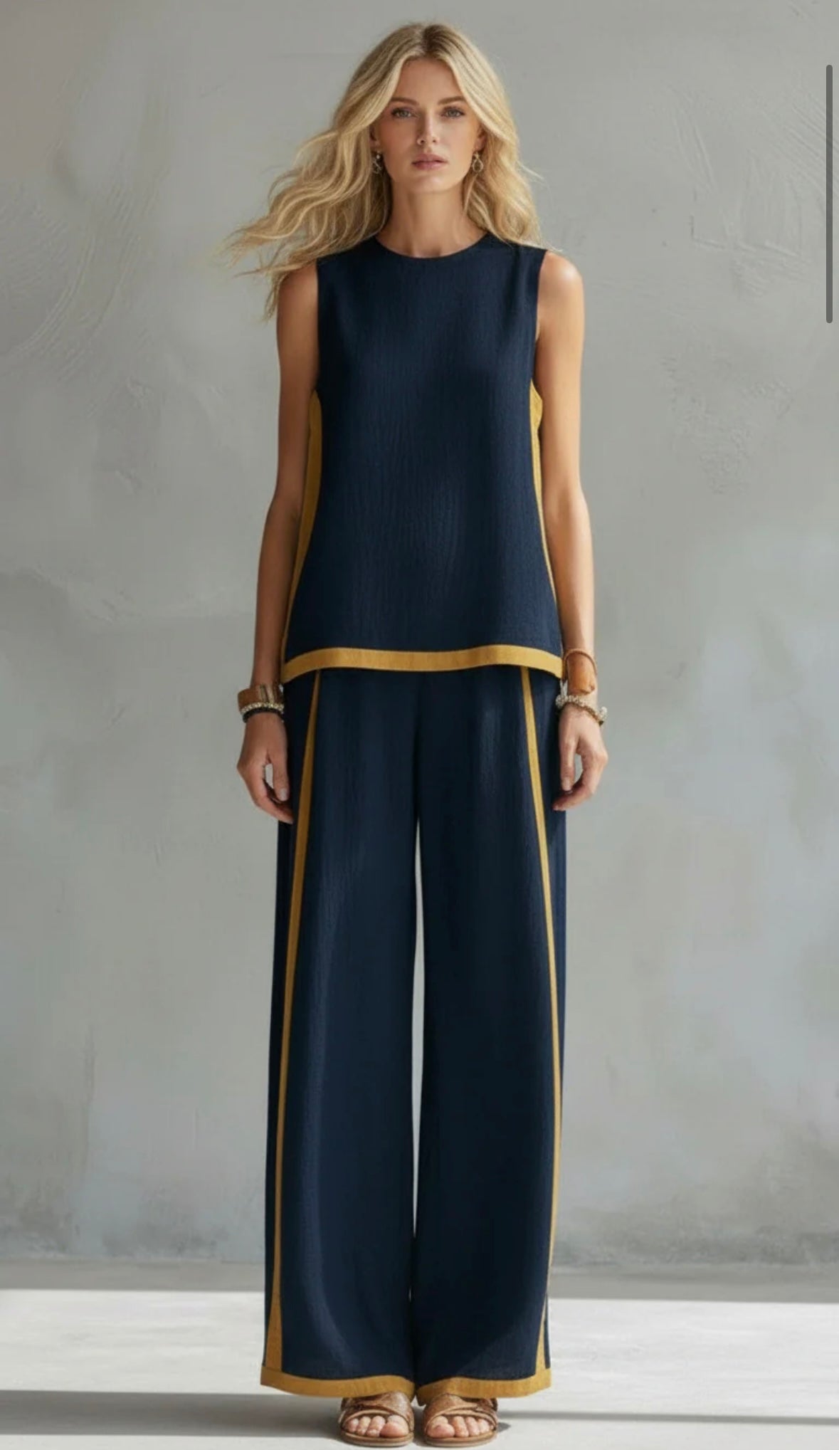 Leila™ | Ensemble coton-lin