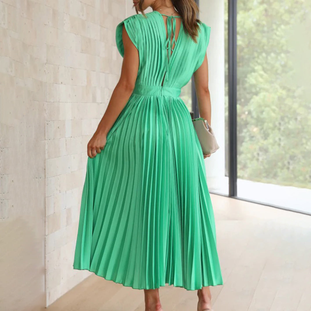 Marni™ | Robe Midi Plissée Intemporelle