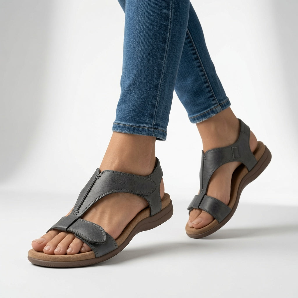 Auréssine | Sandales Confortables à Brides Ajustables