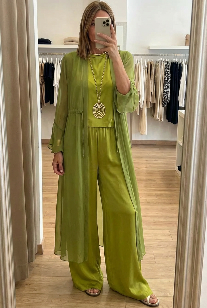 Lindsey | Ensemble Élégant et Confortable en Trois Pièces