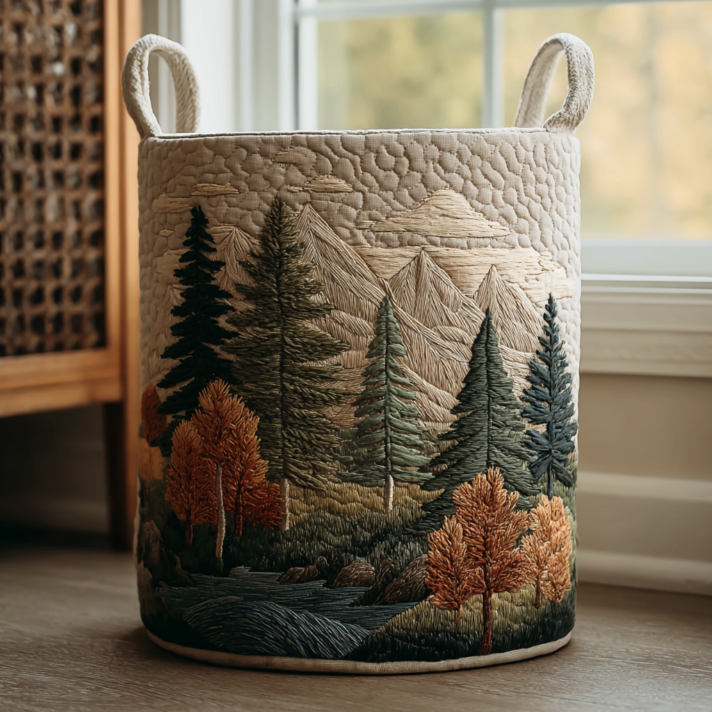 NAOMI | PANIER À LINGE FORESTIER