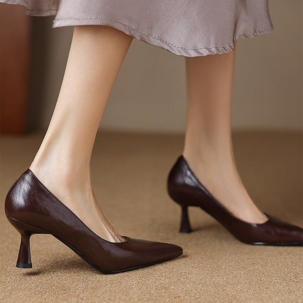 Escarpins Cymara en cuir
