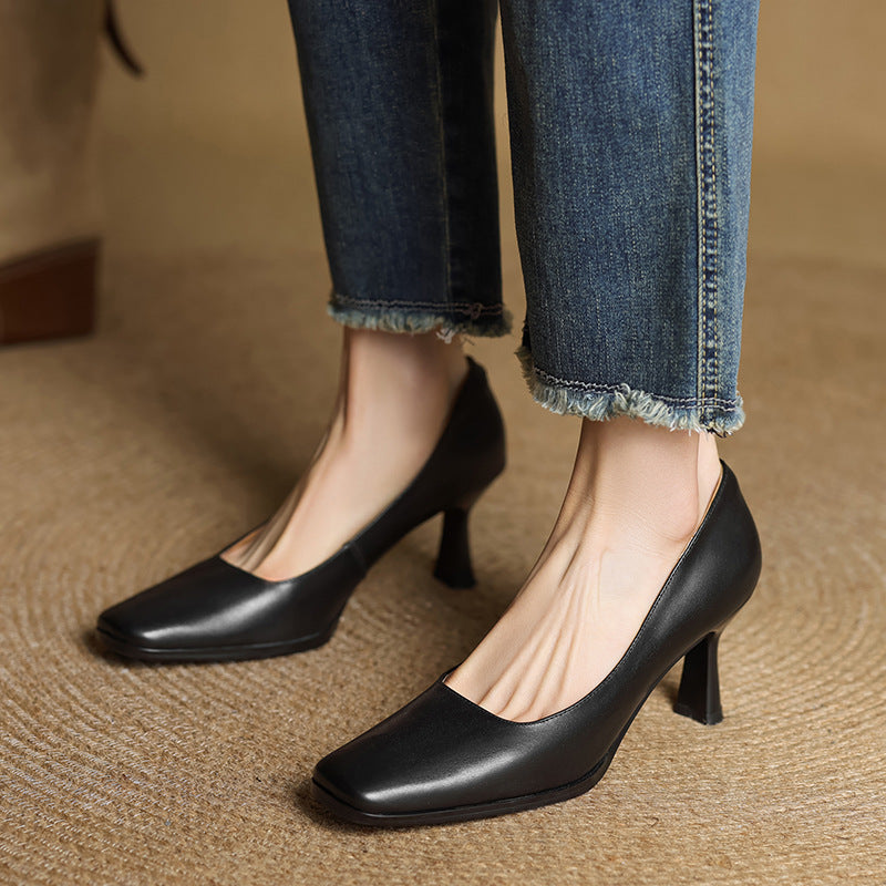 Escarpins en cuir Elviera