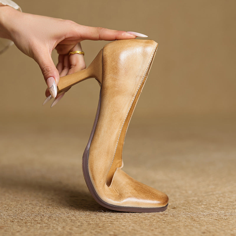 Escarpins en cuir Elviera