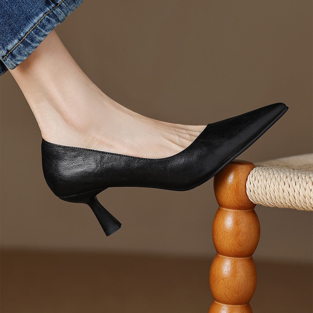 Escarpins Cymara en cuir