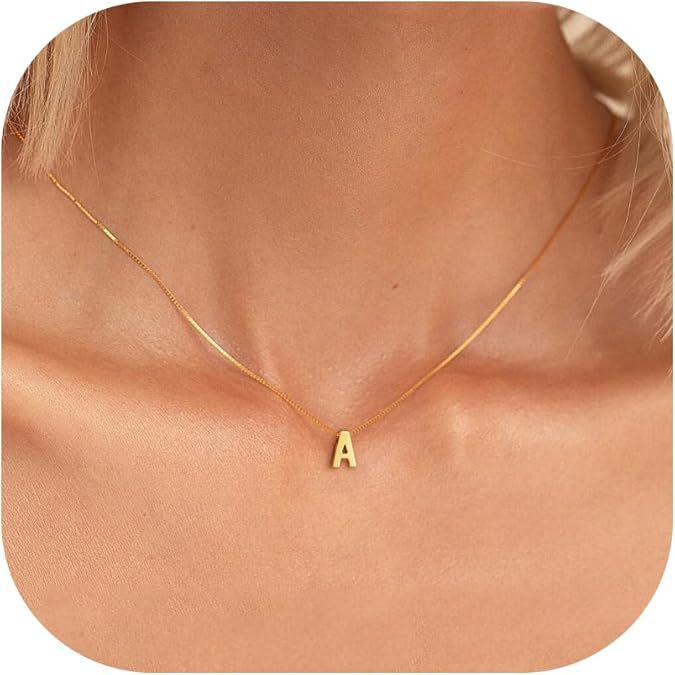Collier initial en lettres d'amour | Or