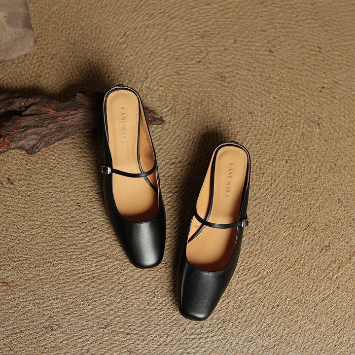 Mules en Cuir Meyra