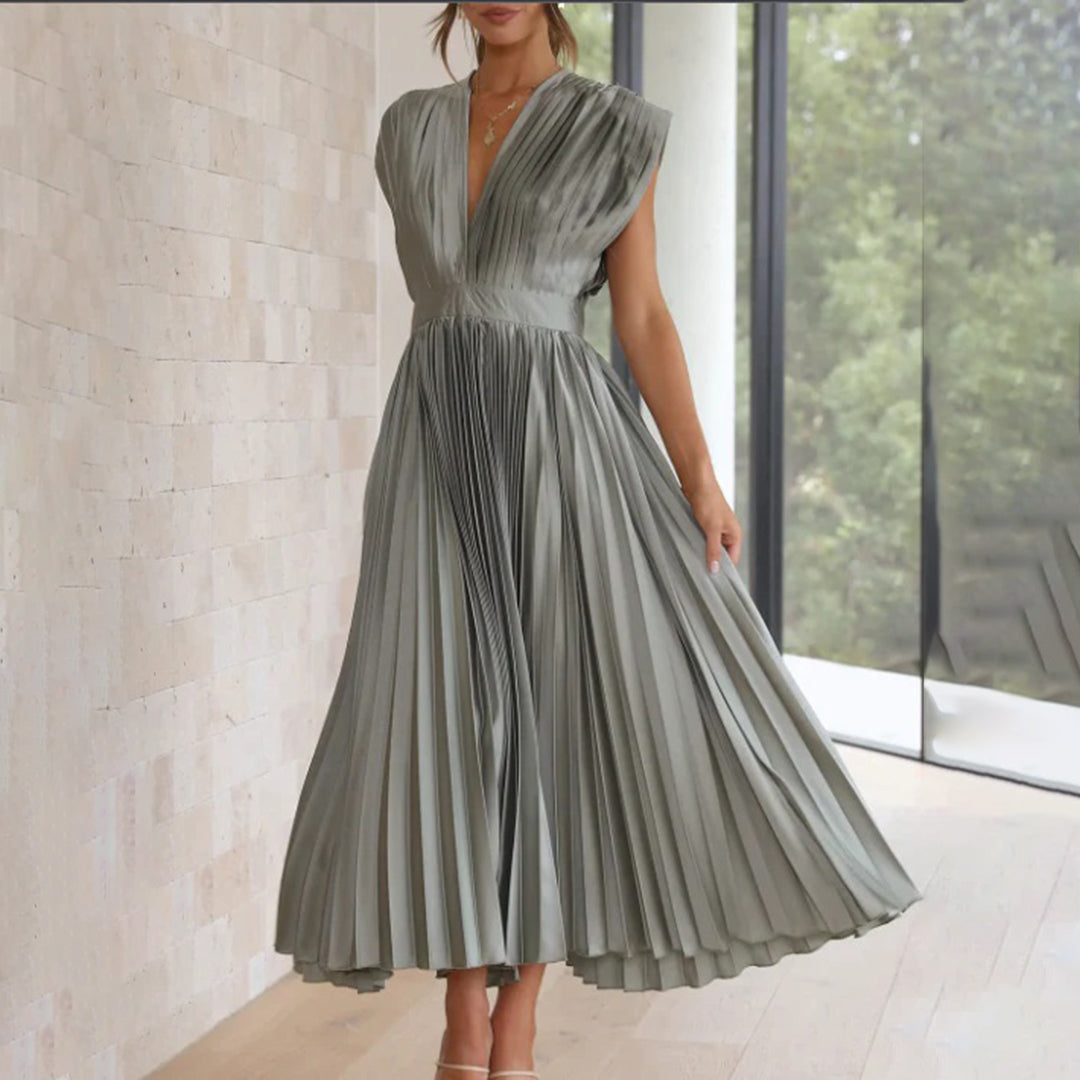 Marni™ | Robe Midi Plissée Intemporelle