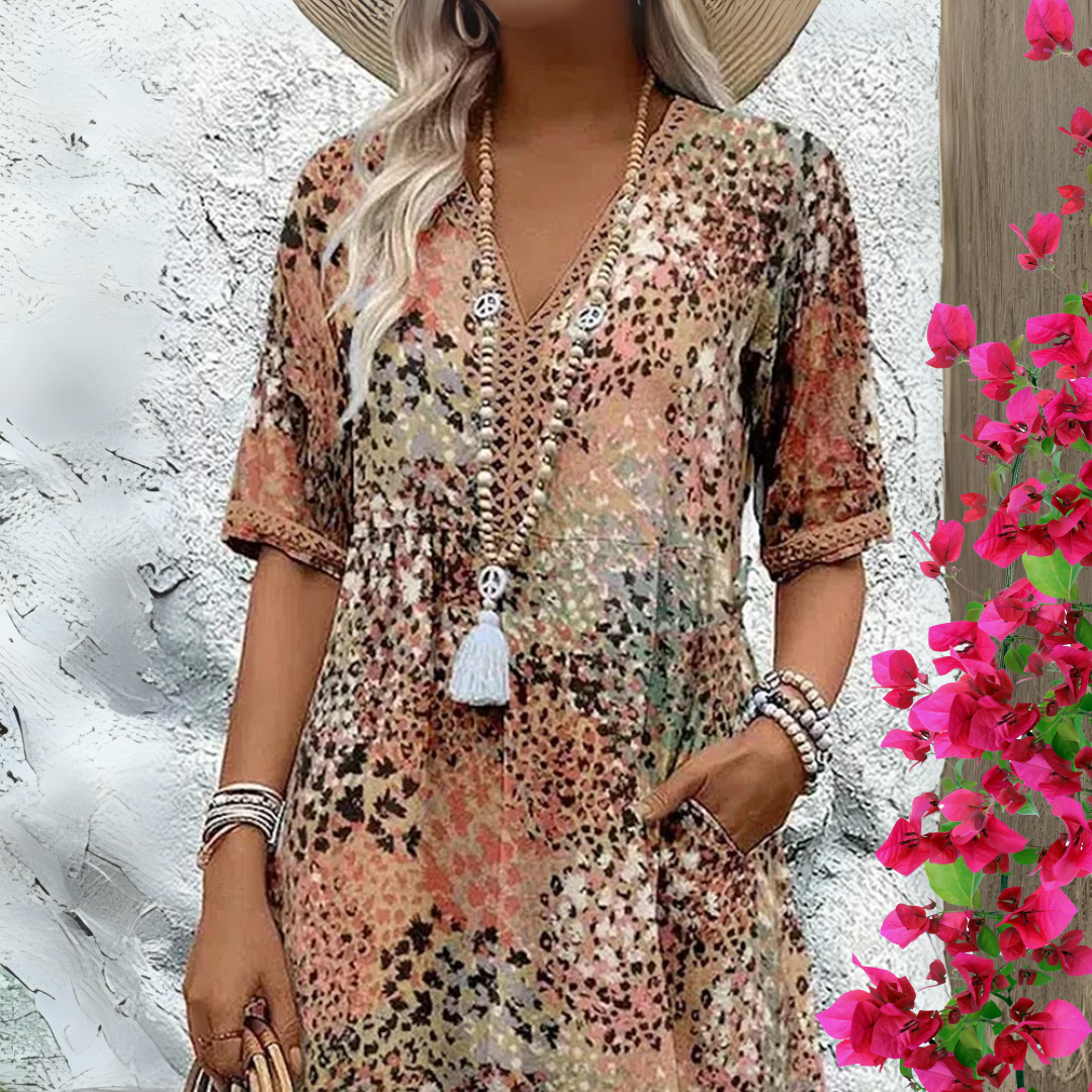 Zara™ | Robe Flatteuse Inspirée du Boho