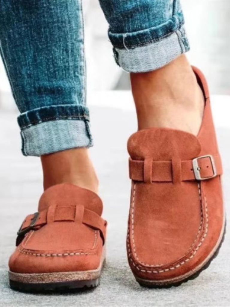 Léna | Mocassins Minimalistes à Boucle