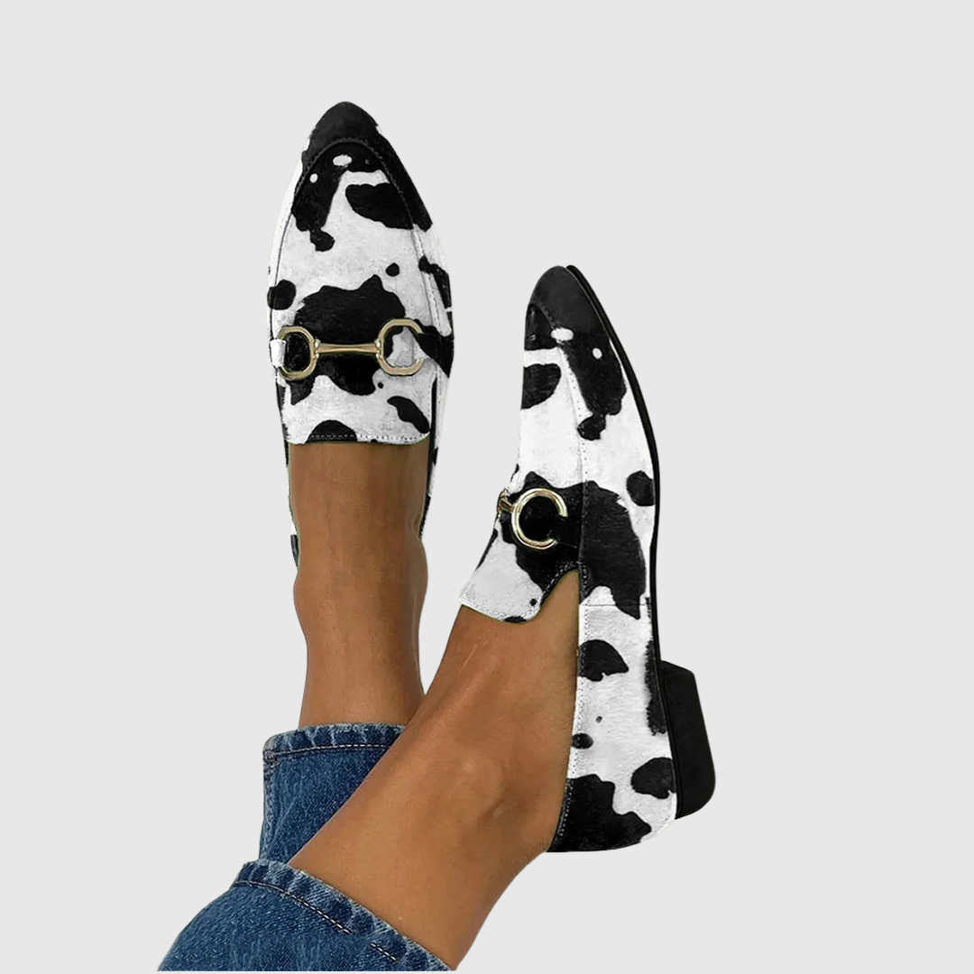 Diana - Mocassins imprimés avec détail de boucle