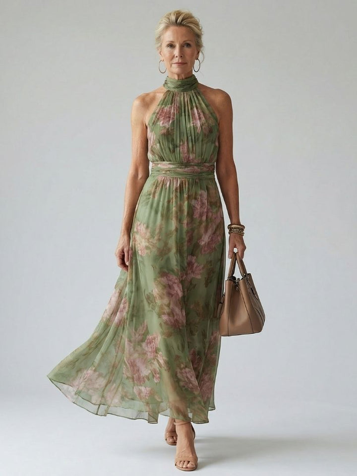 MIRELY | Robe Midi à Bretelles Marsciato