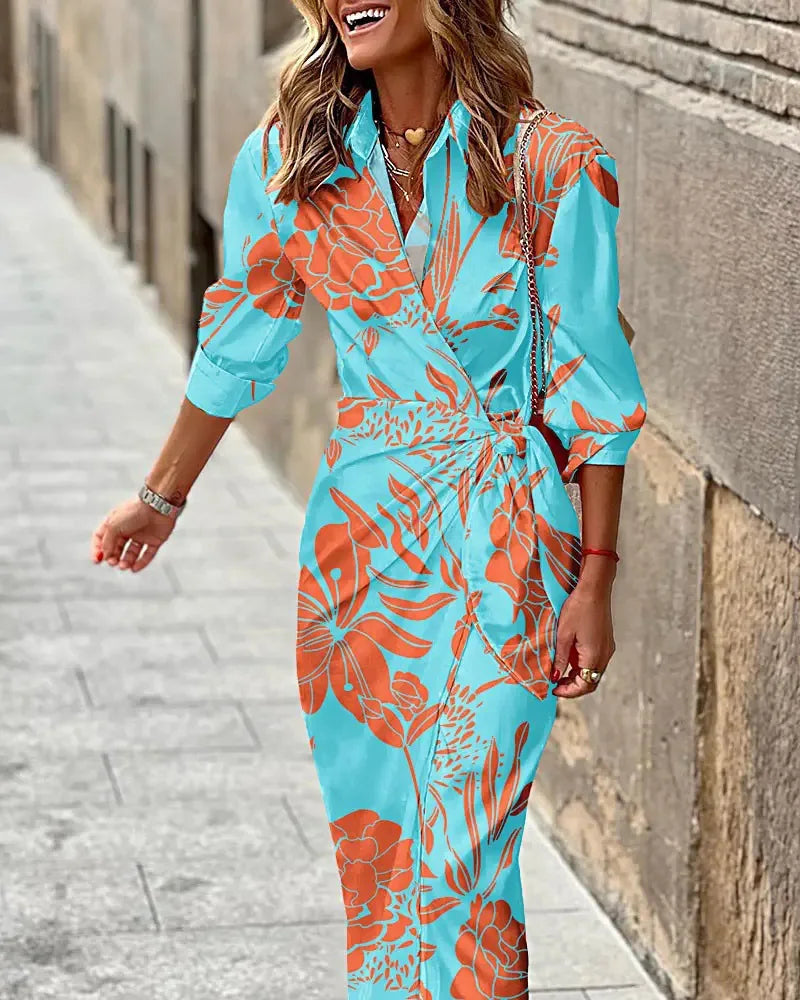 Viki™ | Robe Maxi Élégante d'Été