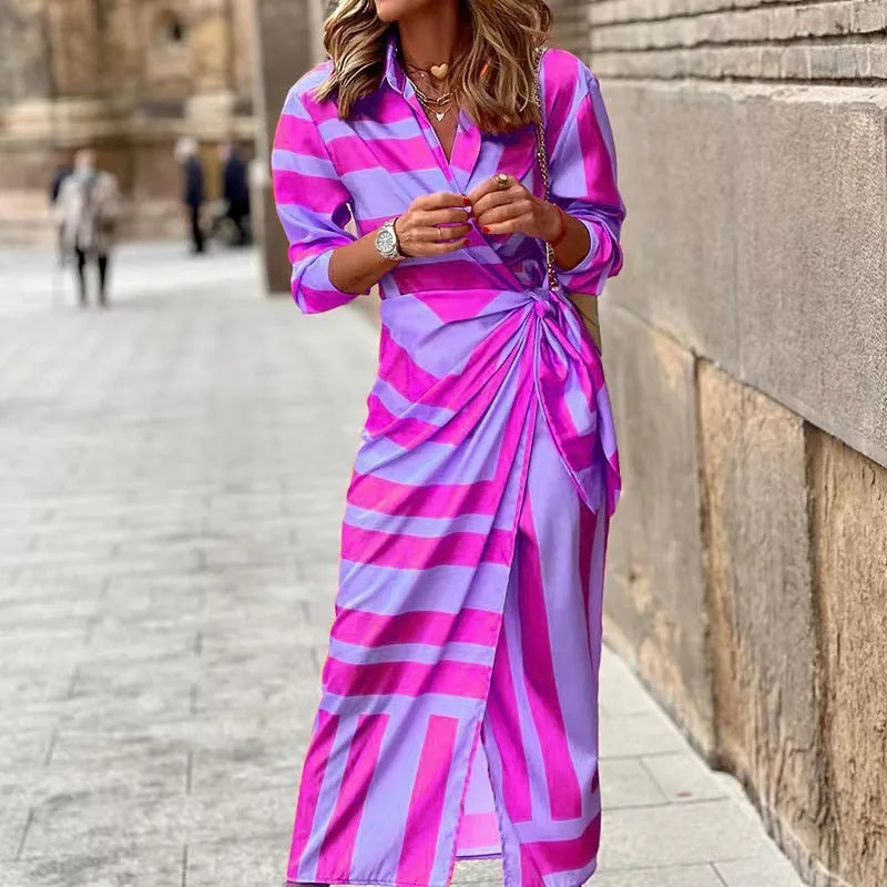Viki™ | Robe Maxi Élégante d'Été