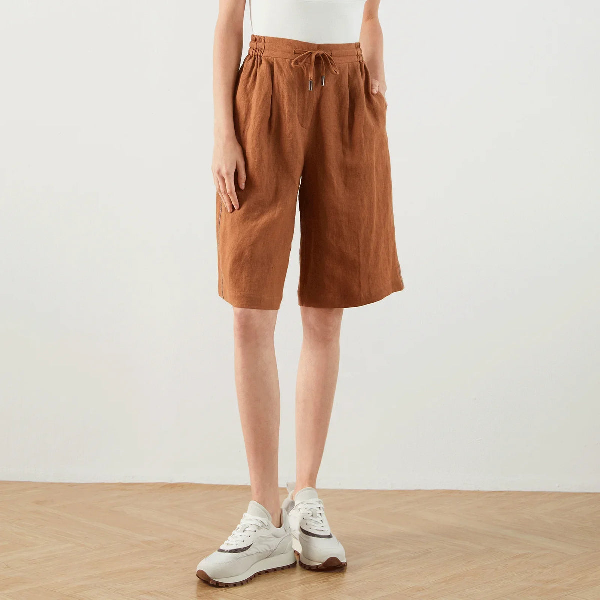 Sofia | Short d’Été Léger en Lin Confortable