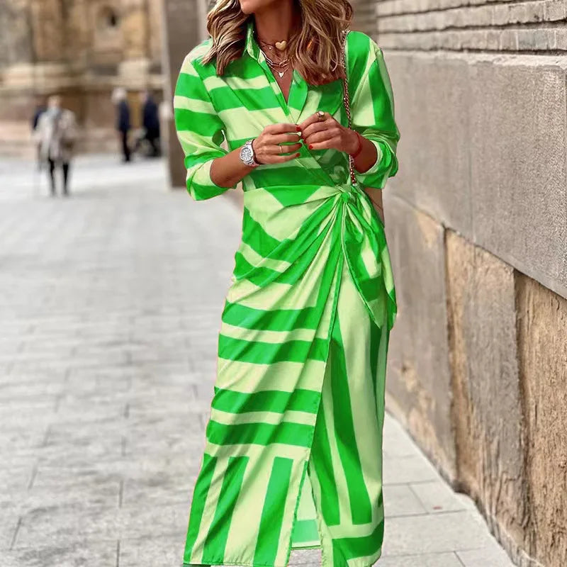 Viki™ | Robe Maxi Élégante d'Été